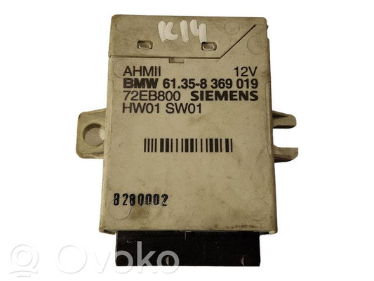 Trailer hitch control unit