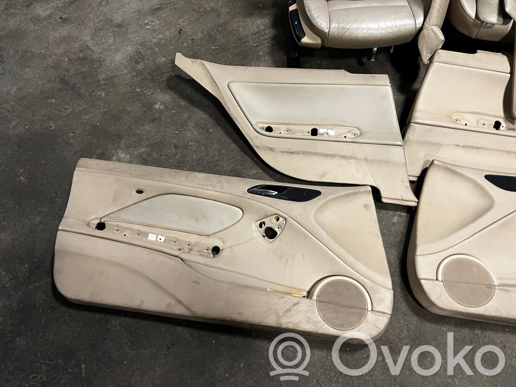 Seat and door trim set