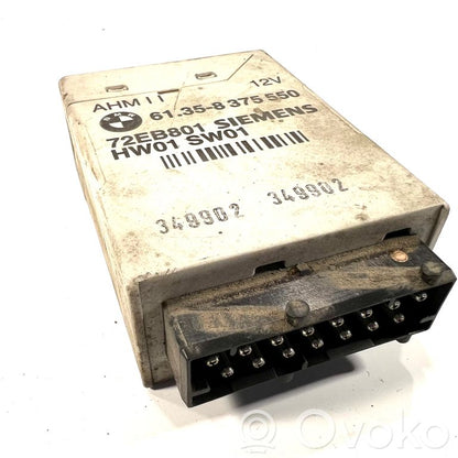 Trailer hitch control unit