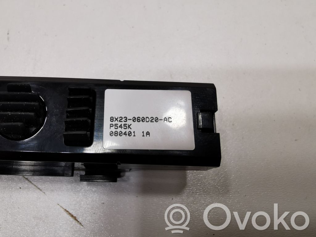 Glove box opening button