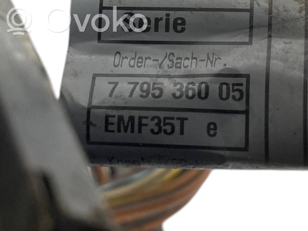 Dzinēja vadu instalācija