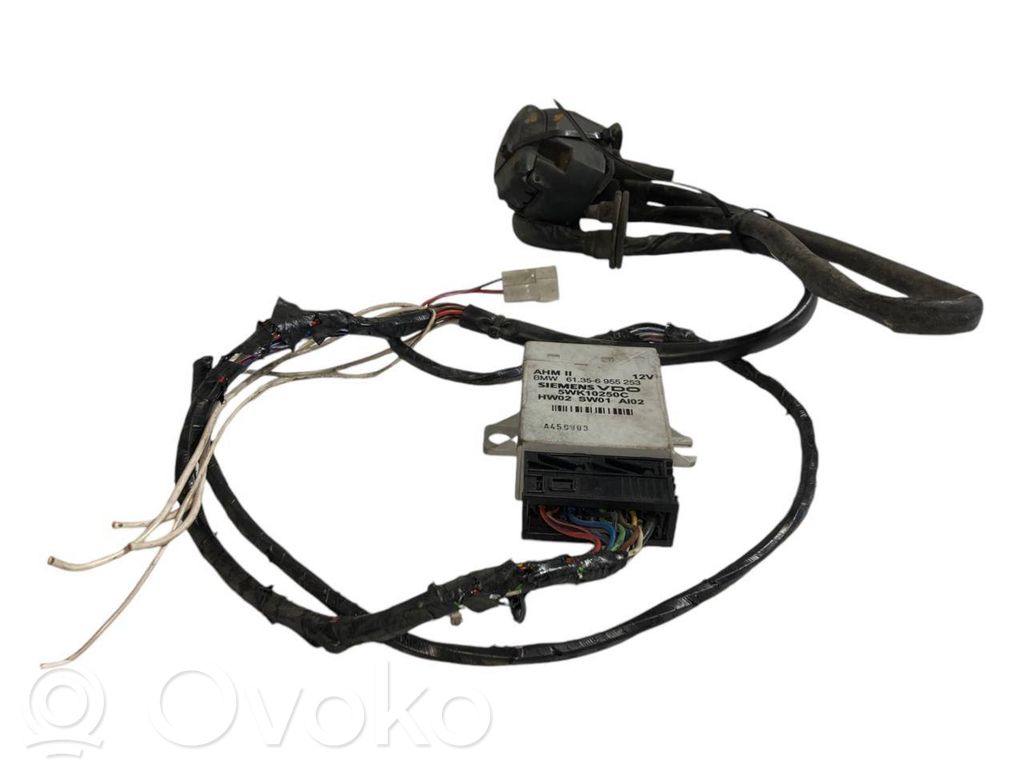 Trailer hitch control unit