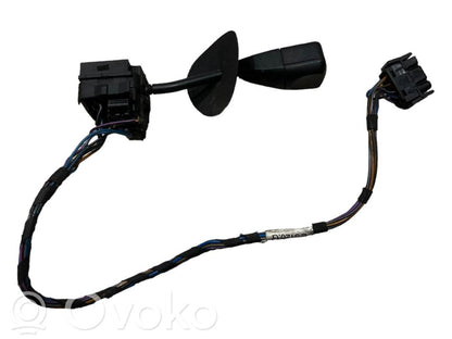 Wiper control button stalk