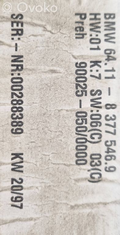 Gaisa kondicioniera / klimata kontroles / salona apsildes vadības bloks (salonā)