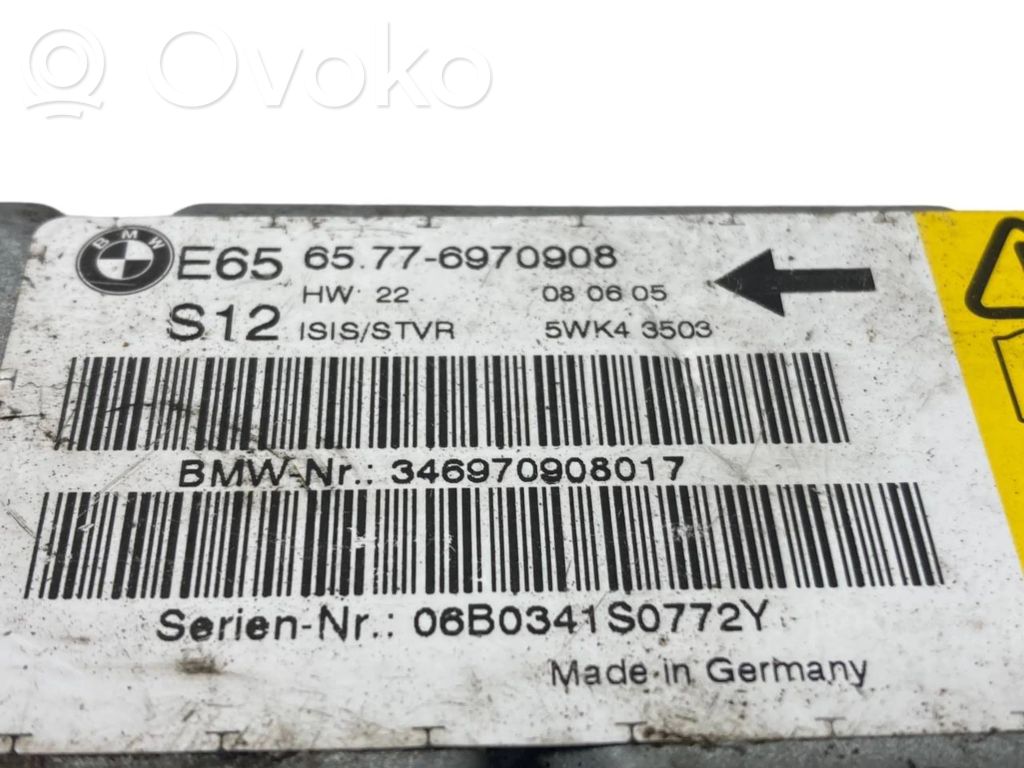 Gaisa spilvenu vadības bloks