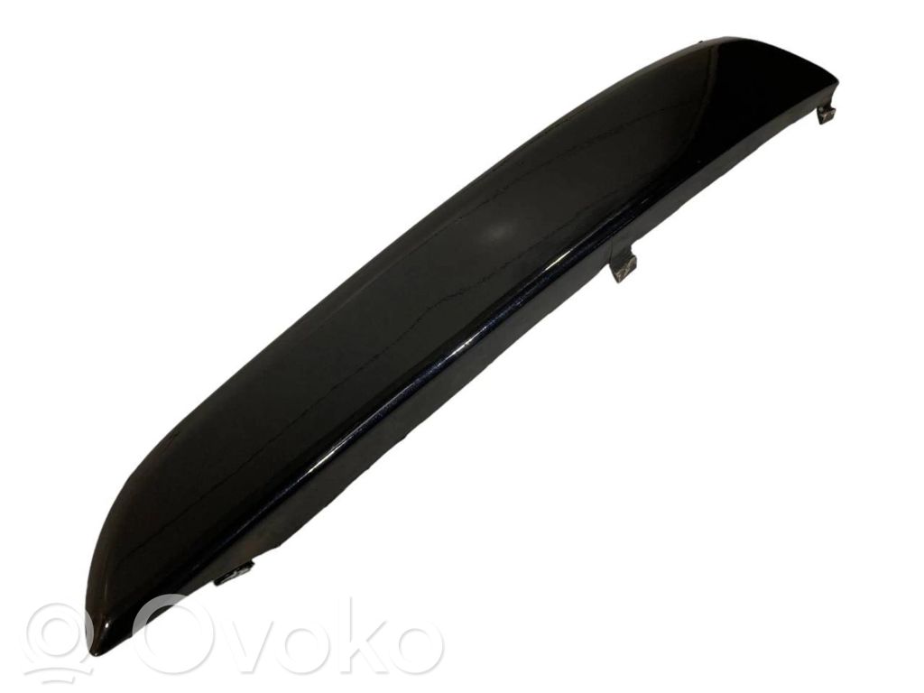 Decorative bumper trim at the front