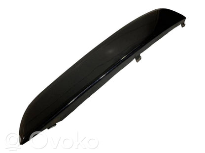 Decorative bumper trim at the front