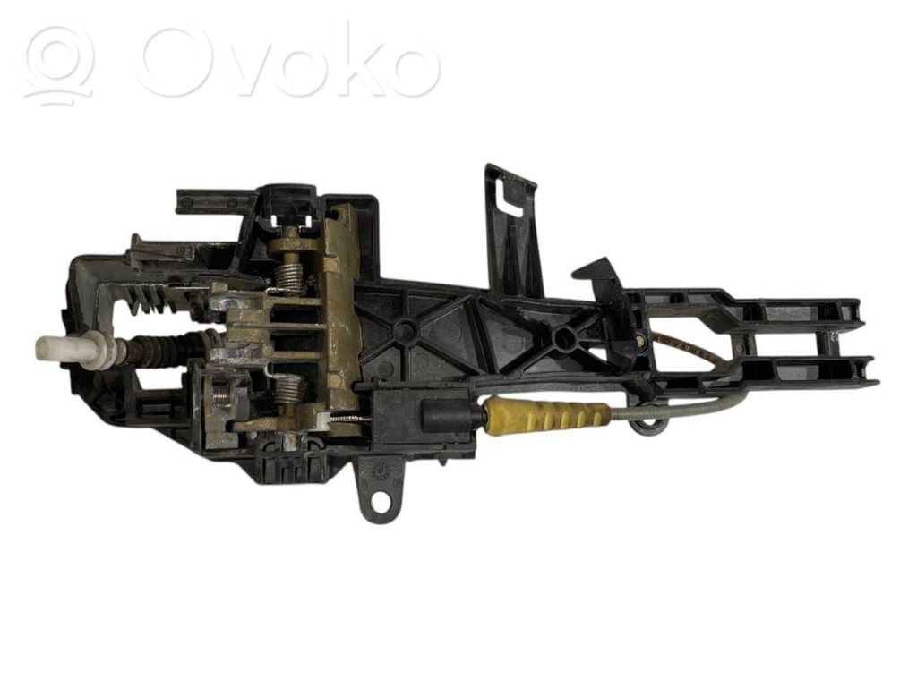 Holder/bracket for external opening handle at the front