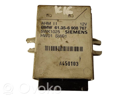 Trailer hitch control unit