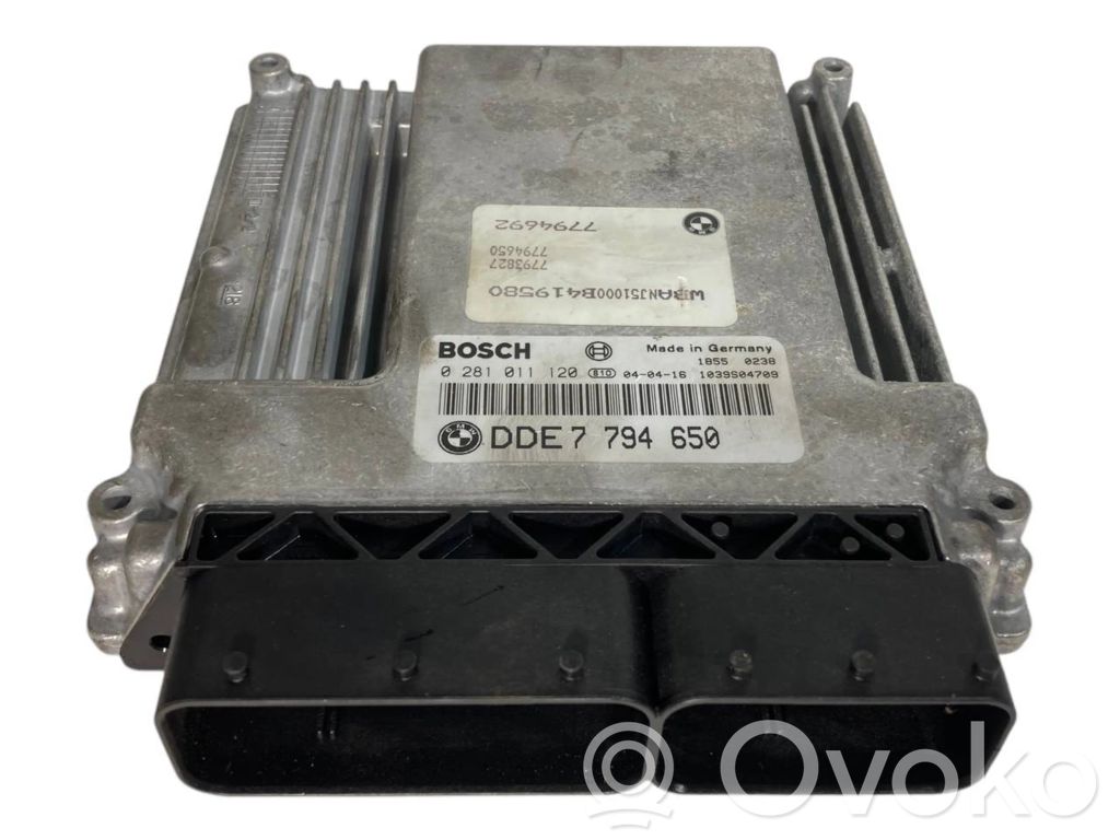 Aizdedzes ECU komplekts