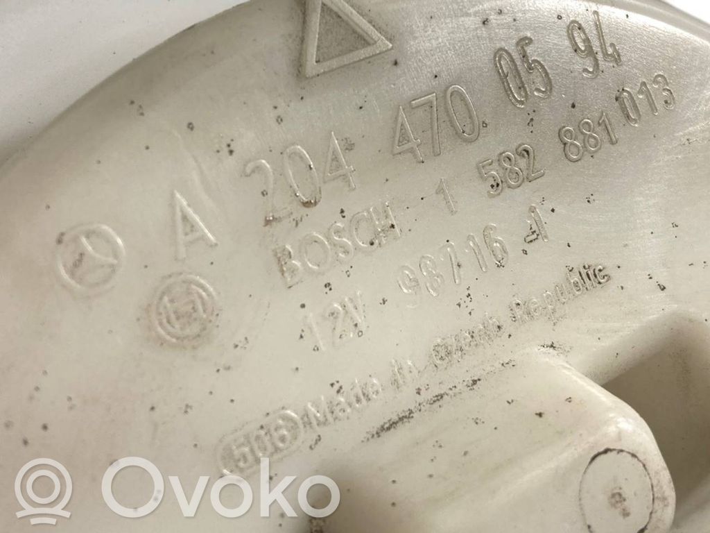 Fuel pump (in the fuel tank)