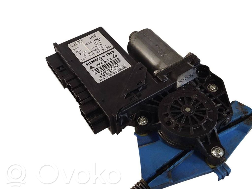 Elektriskā loga pacelšanas mehānisma komplekts