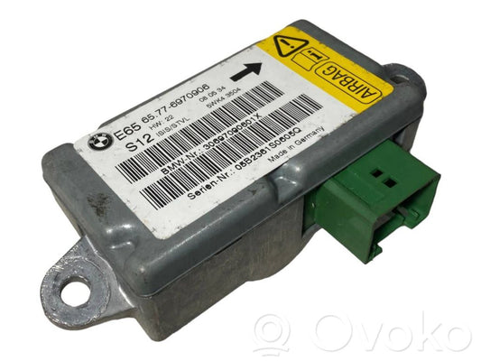 Airbag impact sensor