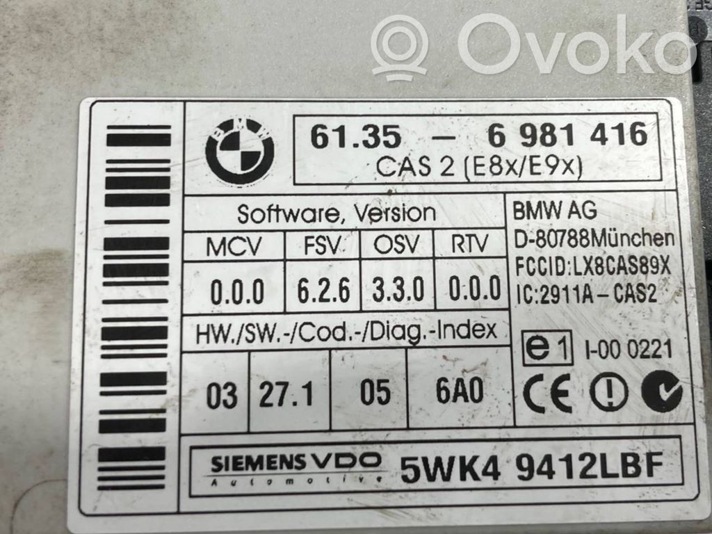 Aizdedzes ECU komplekts