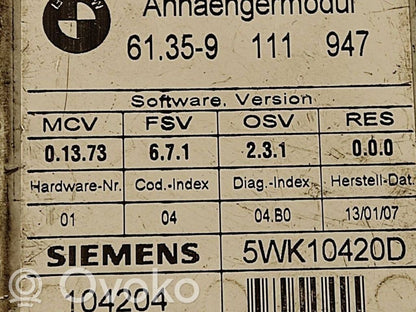 Piekabes āķa vadības bloks