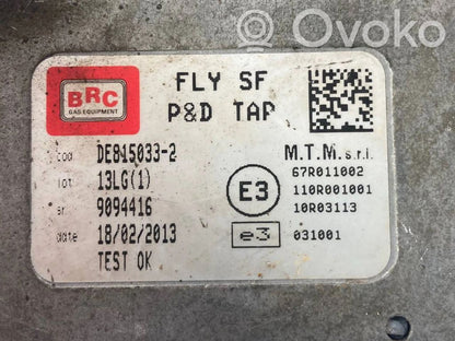 Gāzes iekārtas vadības bloks