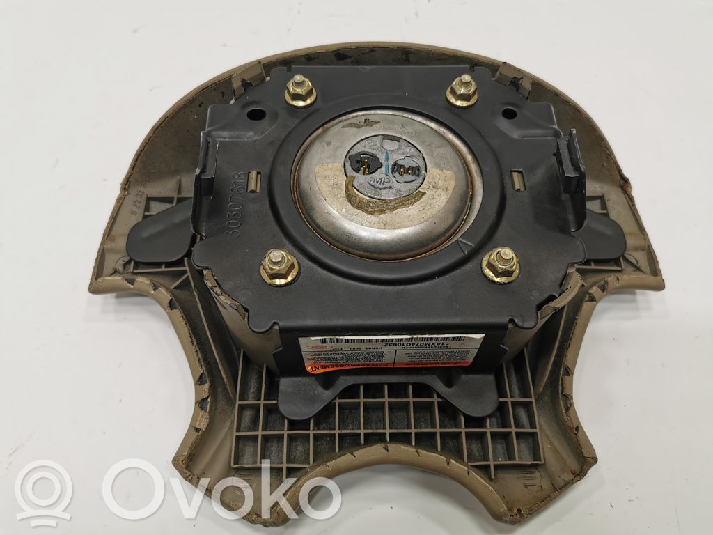 Steering wheel airbag