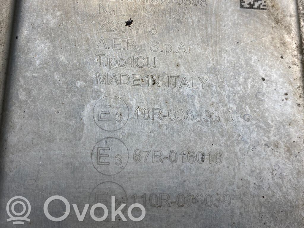 Gāzes iekārtas vadības bloks