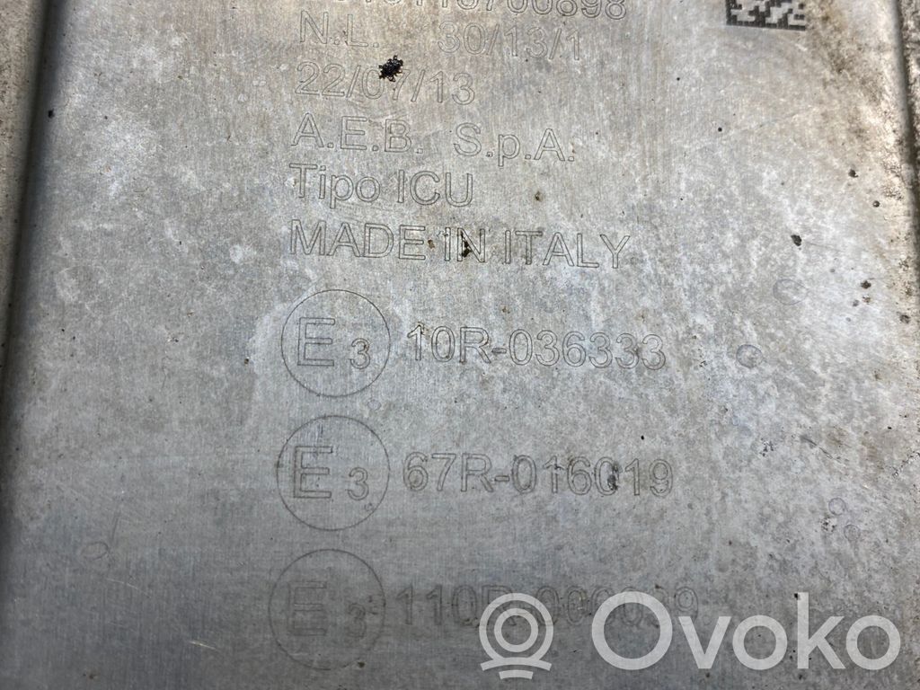 Gāzes iekārtas vadības bloks