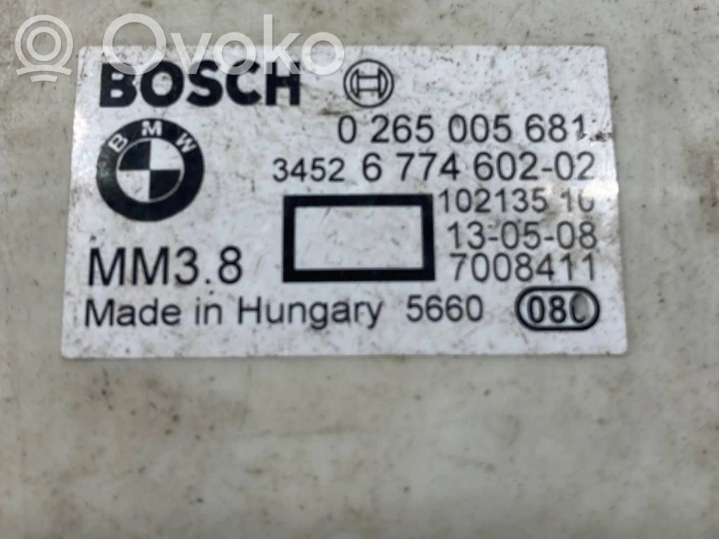 ESP (elektroniskās stabilitātes programmas) sensors (paātrinājuma sensors)