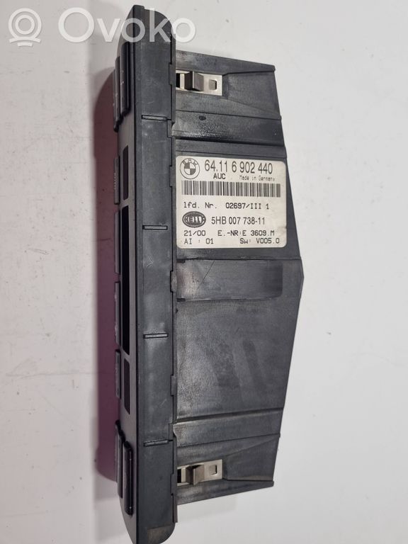 Gaisa kondicioniera / klimata kontroles / salona apsildes vadības bloks (salonā)