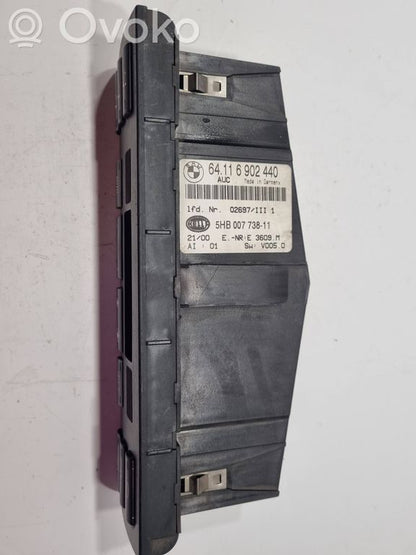 Gaisa kondicioniera / klimata kontroles / salona apsildes vadības bloks (salonā)