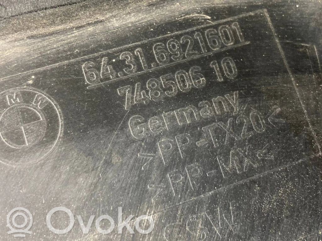 Air microfilter frame (part)