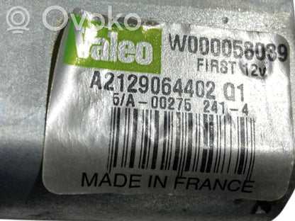 Aizmugurējā loga tīrītāja motoriņš