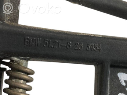 Holder/bracket for external opening handle at the front