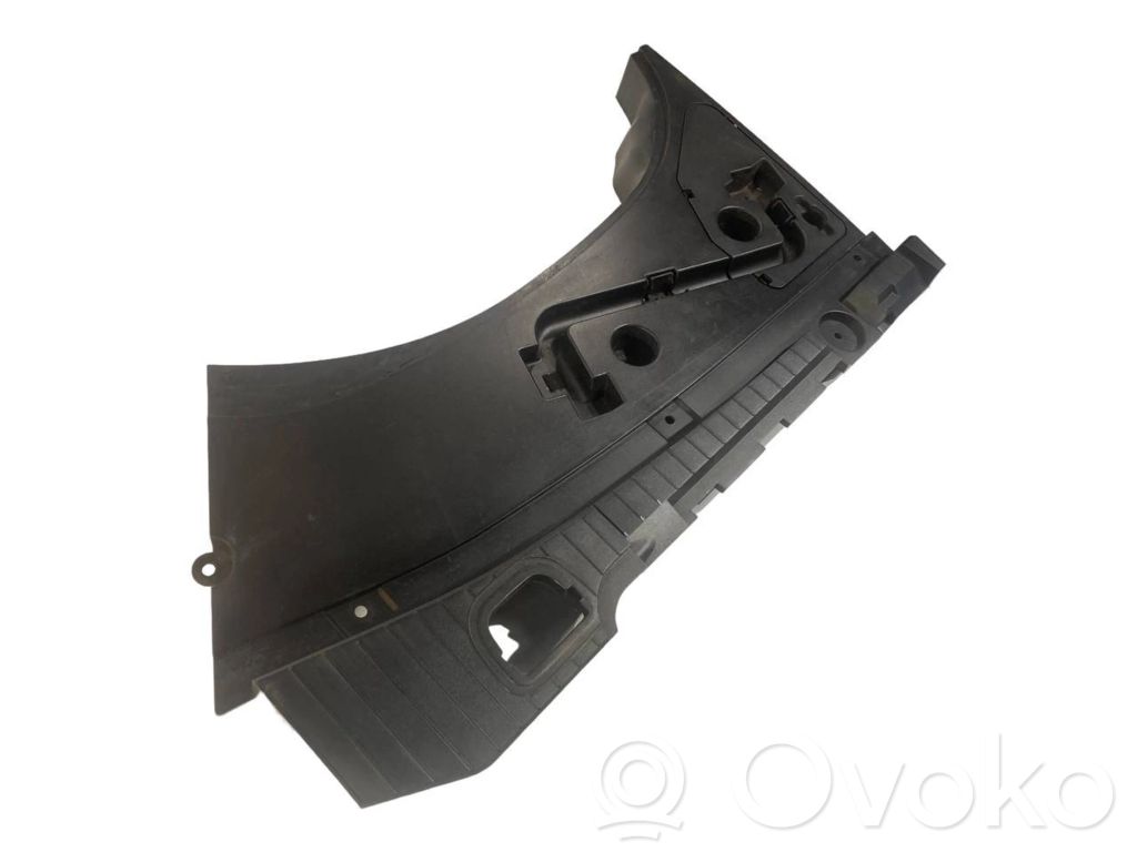 Spare wheel compartment trim