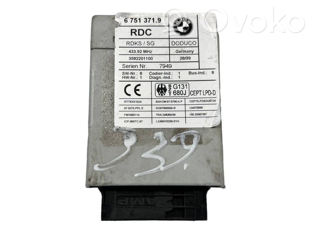 Tire pressure sensor