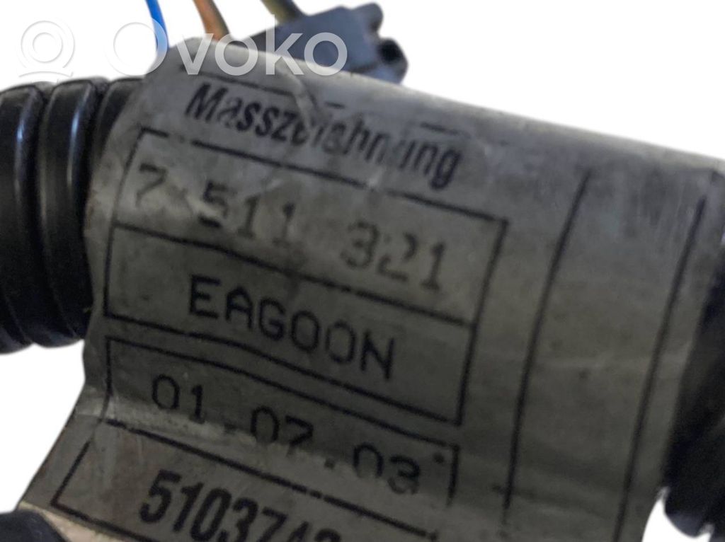 Dzinēja vadu instalācija