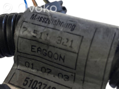 Dzinēja vadu instalācija