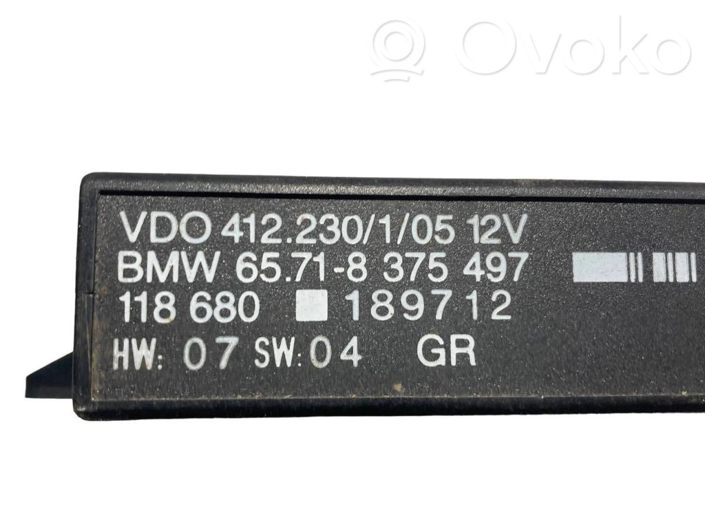 Cruise control control unit