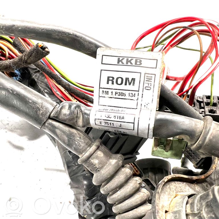 Dzinēja vadu instalācija