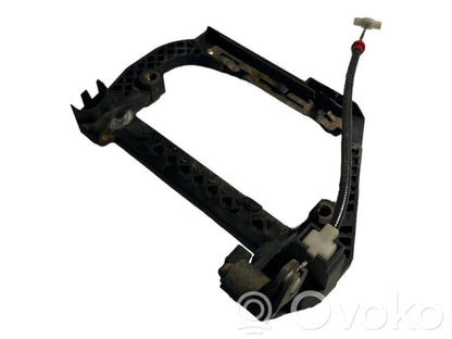 Holder/bracket for external opening handle at the front