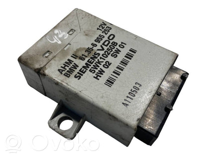 Trailer hitch control unit