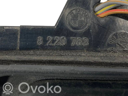 Trunk license plate light strip