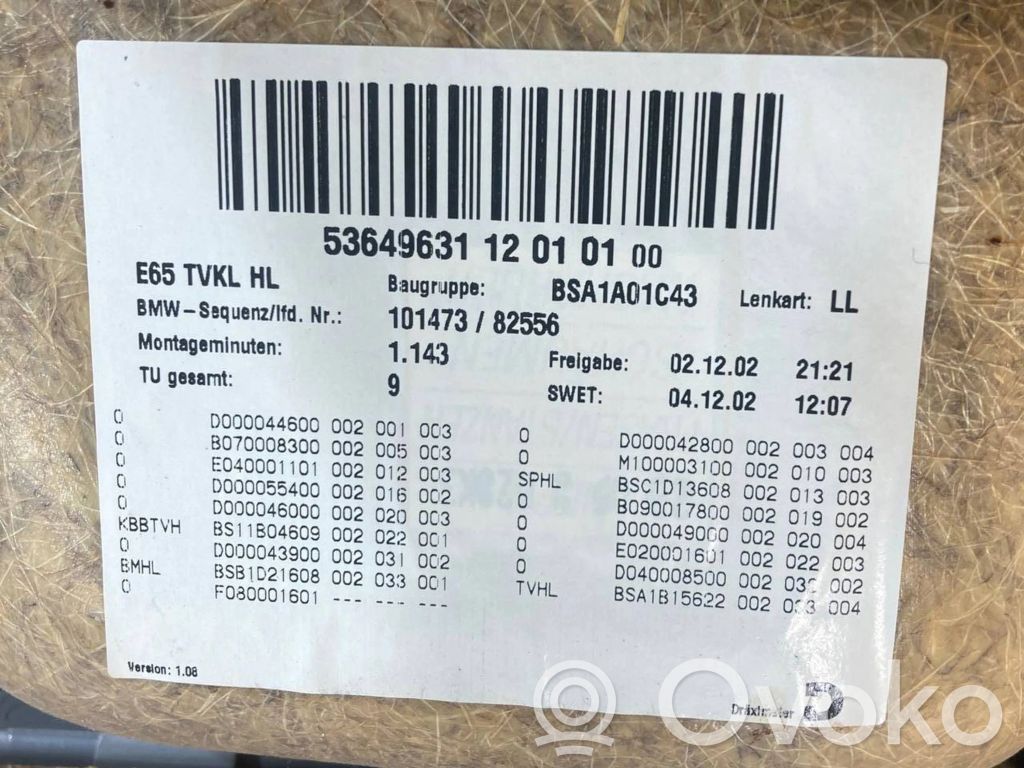 Apšuvums aizmugurējām durvīm