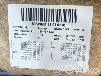 Apšuvums aizmugurējām durvīm