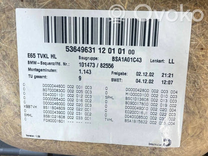 Apšuvums aizmugurējām durvīm