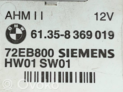 Trailer hitch control unit