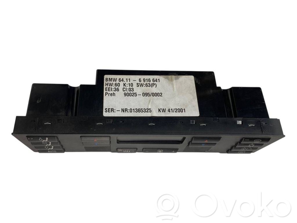 Gaisa kondicioniera / klimata kontroles / salona apsildes vadības bloks (salonā)