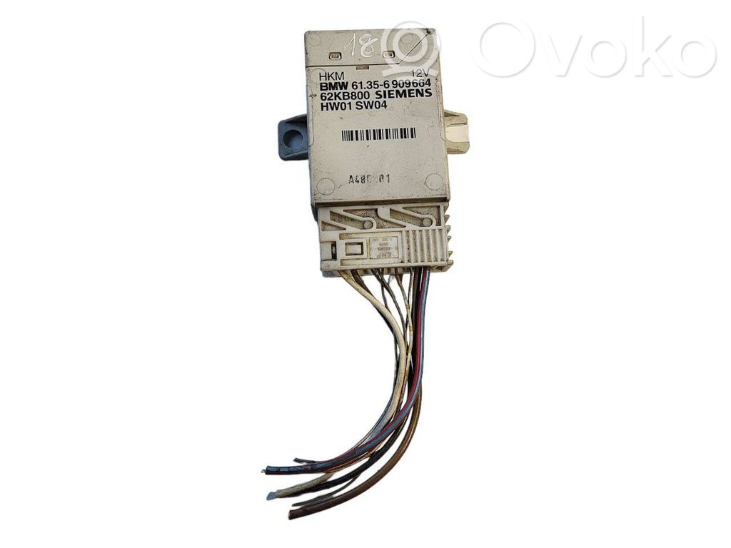 Bagāžnieka pārsega vadības bloks