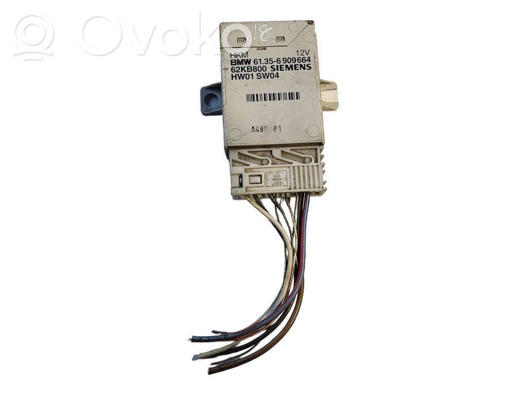 Bagāžnieka pārsega vadības bloks