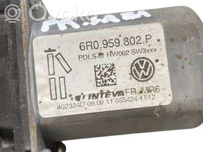 Front electric window lifter assembly