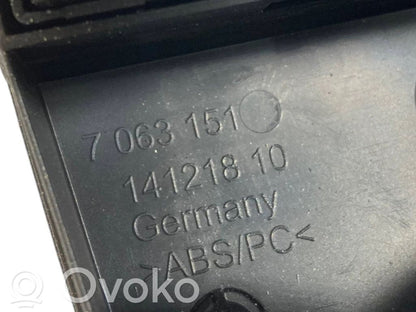 Gaisa kondicioniera / klimata kontroles / salona apsildes vadības bloks (salonā)