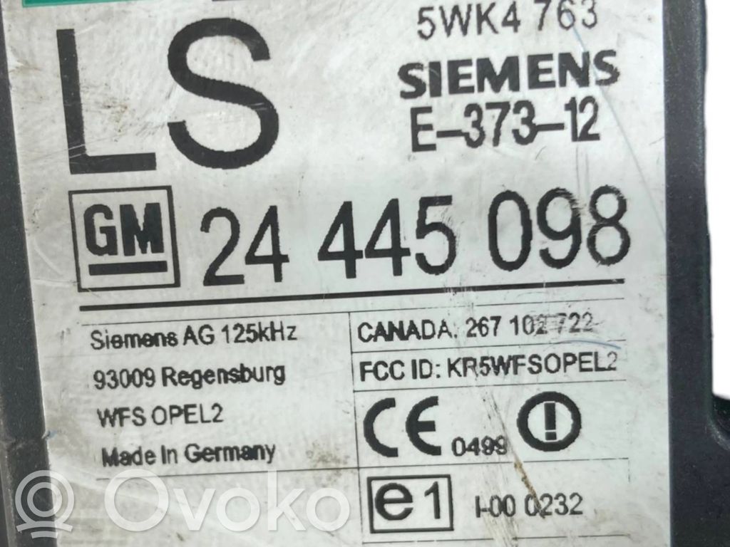 Контакты выключателя зажигания