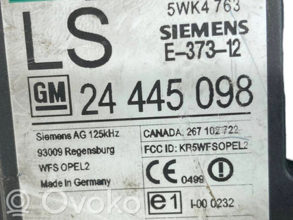 Контакты выключателя зажигания