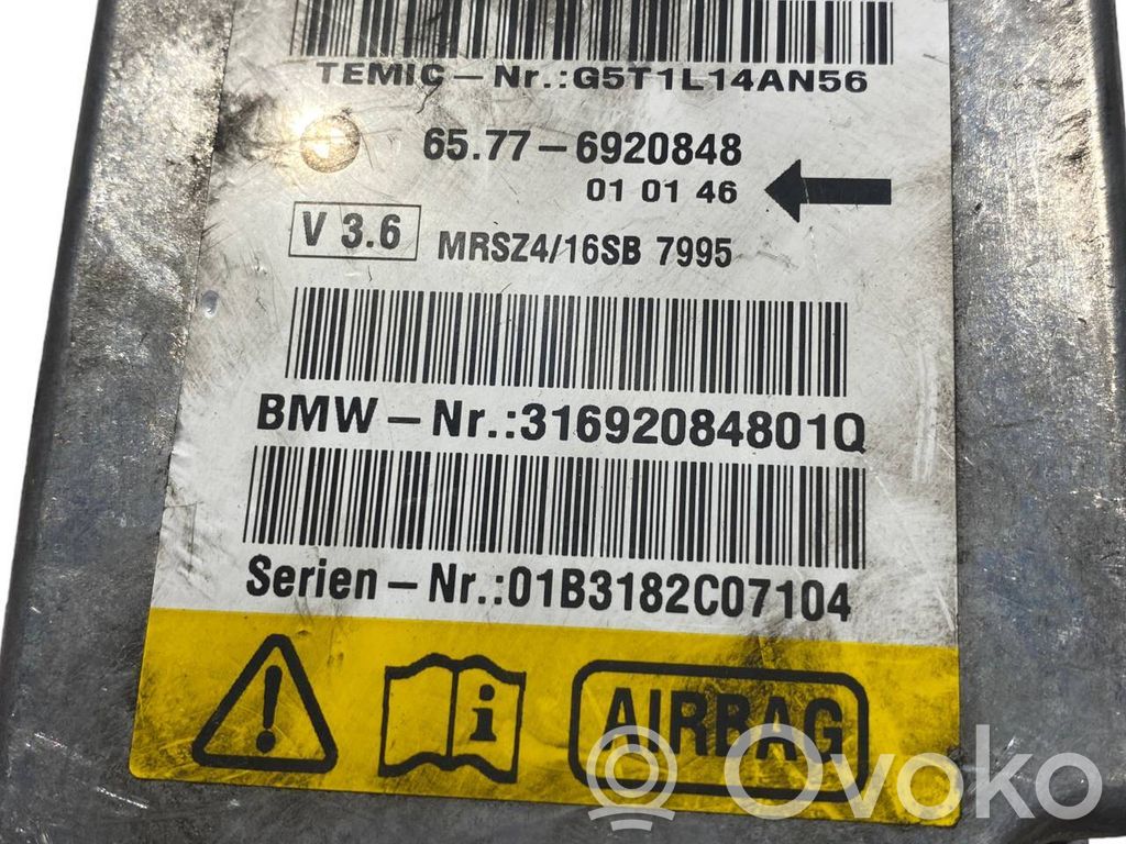 Gaisa spilvenu vadības bloks